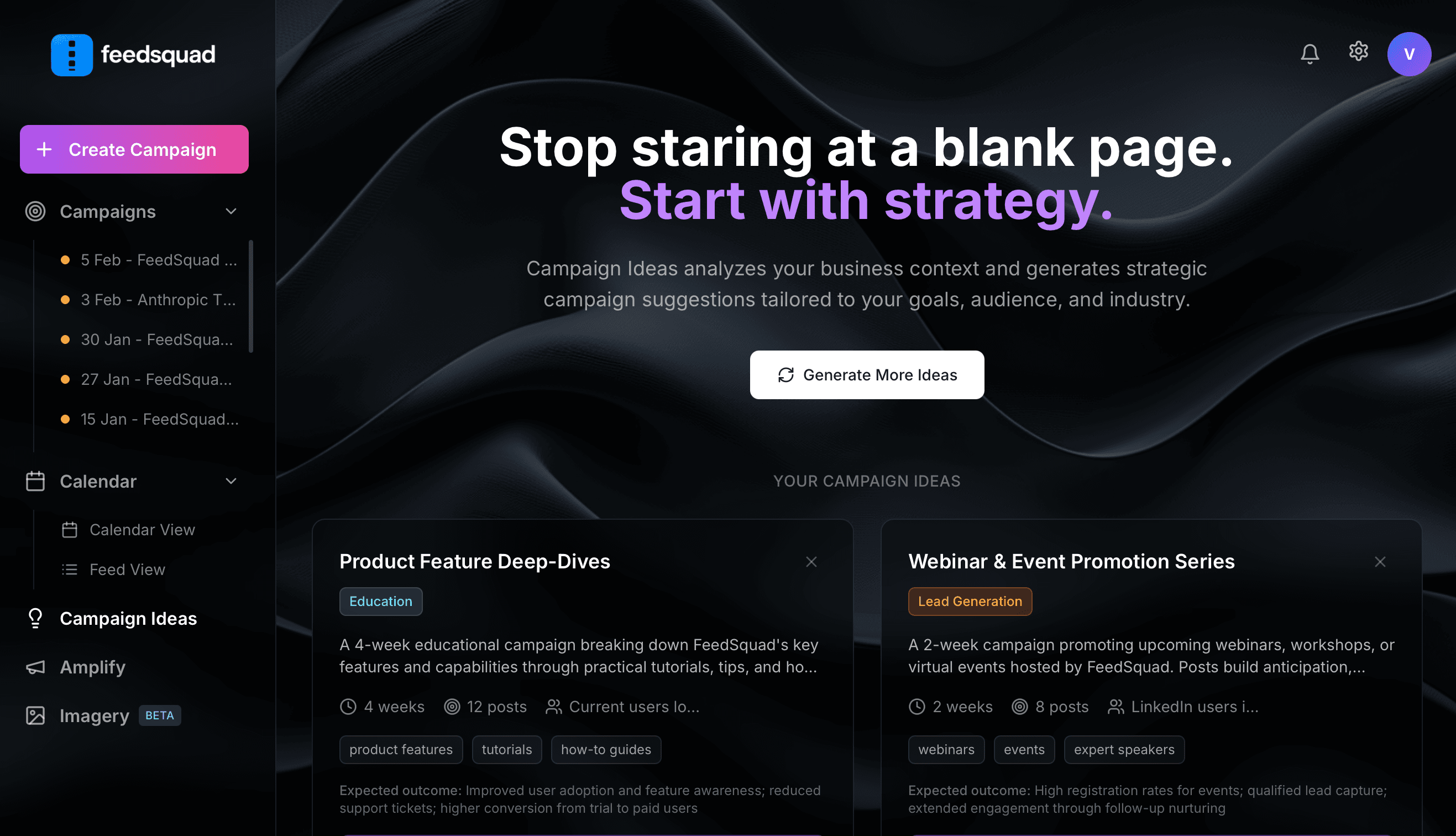 Feedsquad screenshot